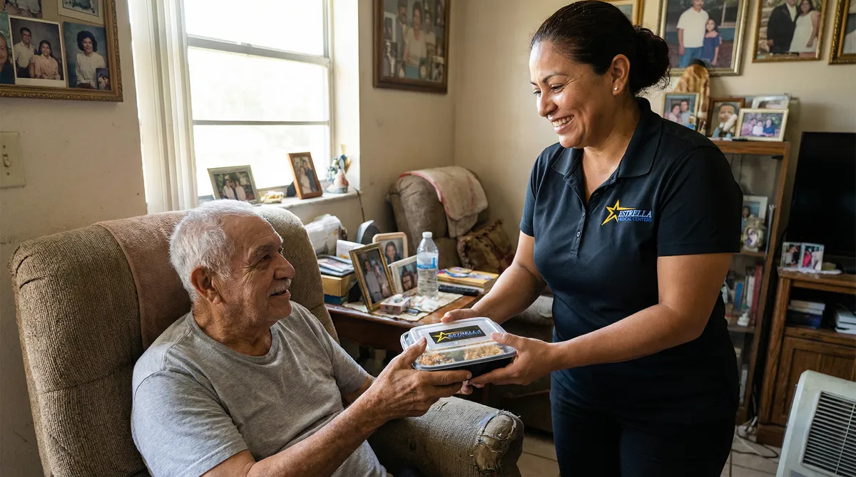 Care coordination, social support and nutrition support